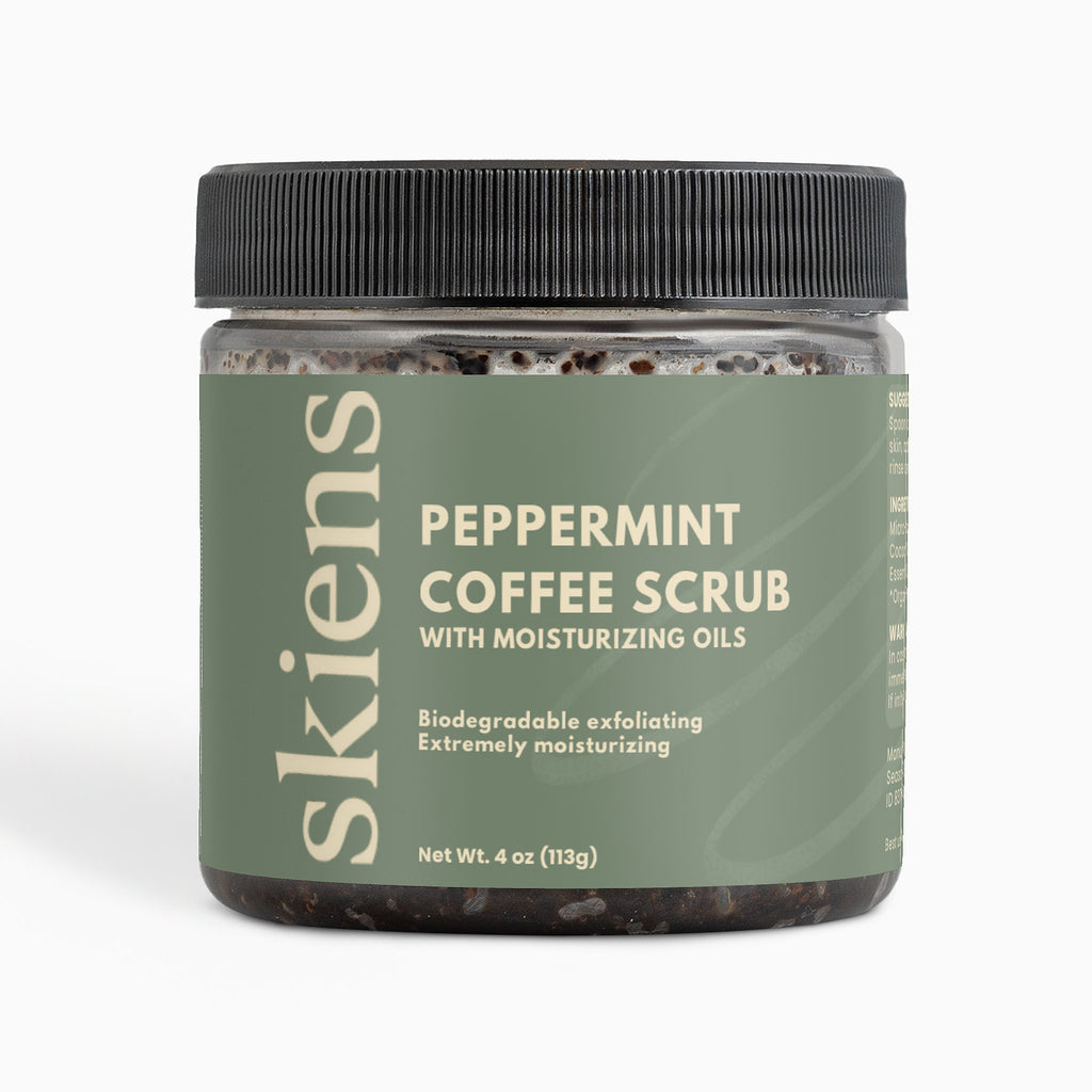 Peppermint Coffee Scrub