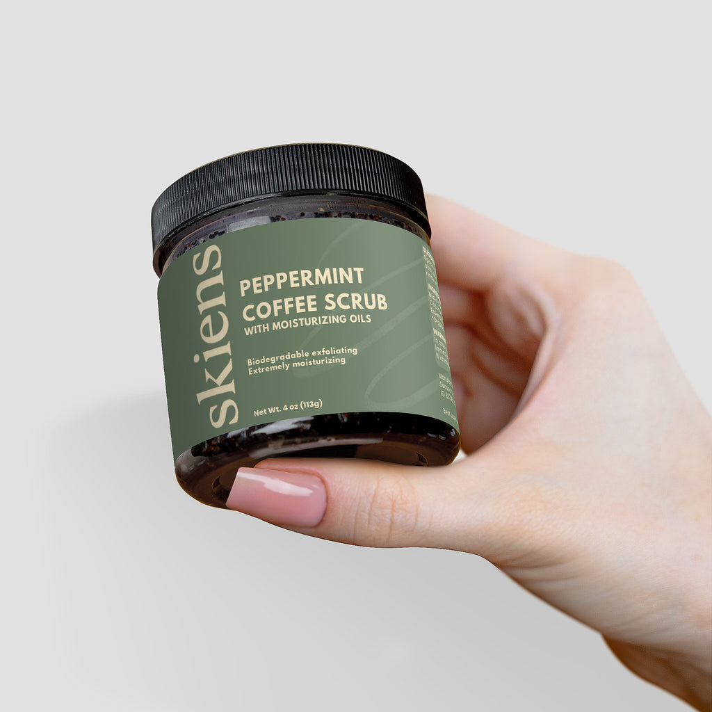 Peppermint Coffee Scrub