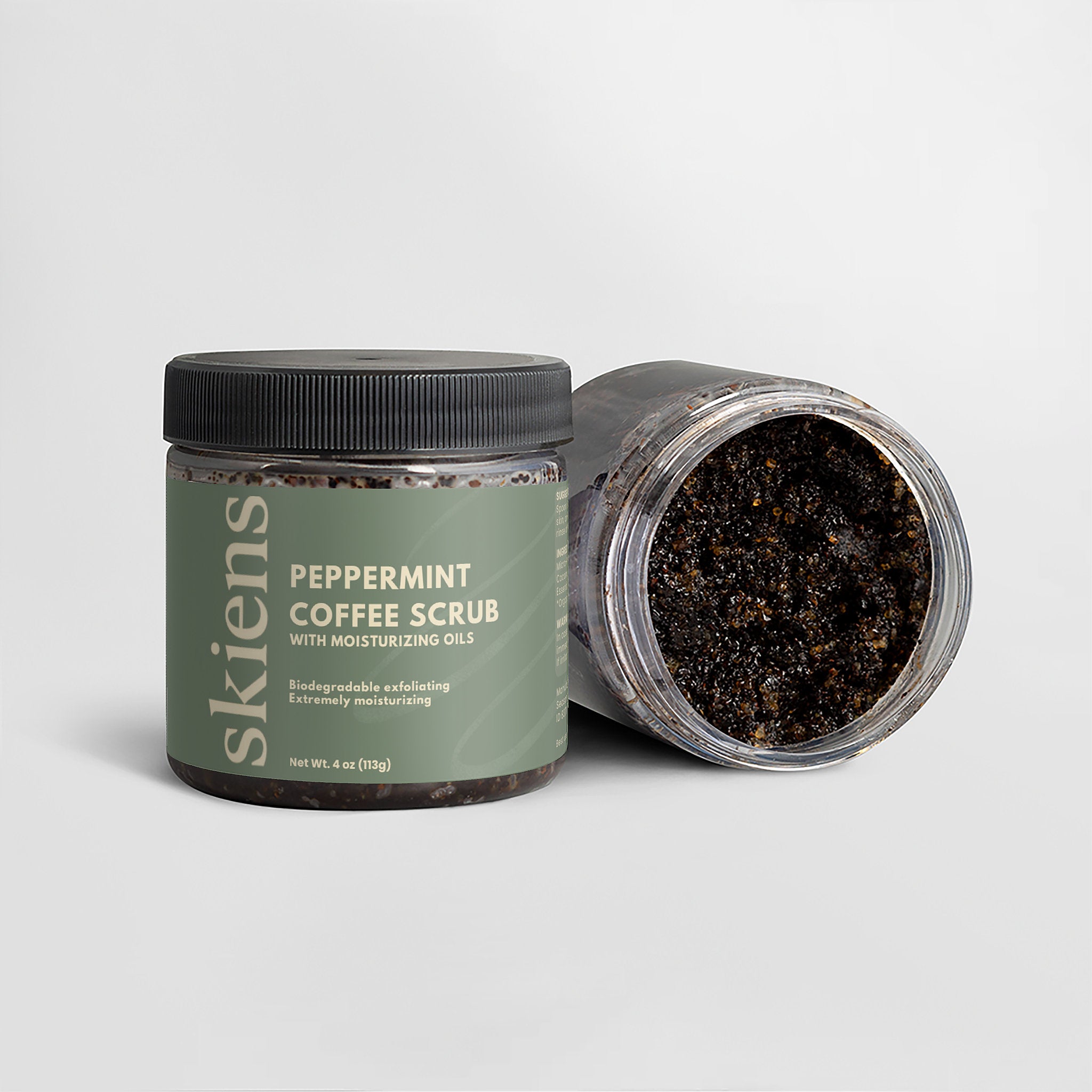 Peppermint Coffee Scrub