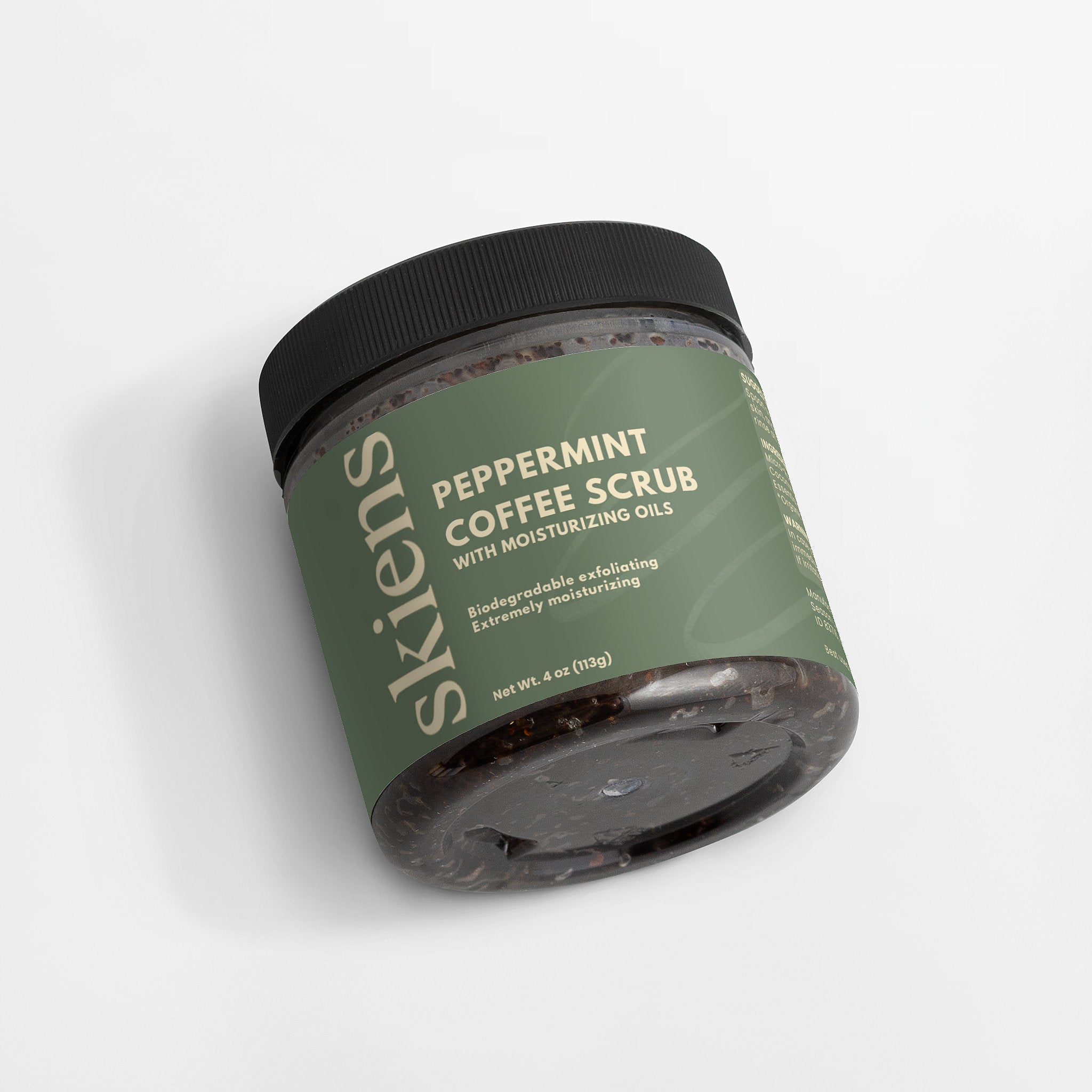 Peppermint Coffee Scrub