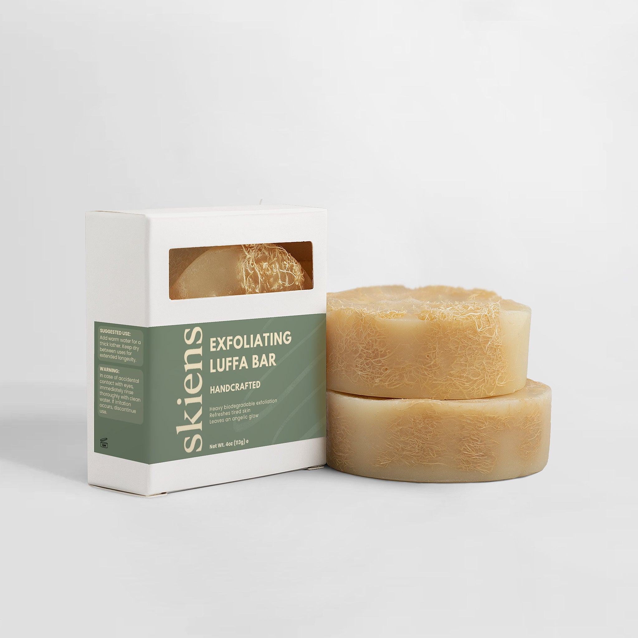 Exfoliating Luffa Bar