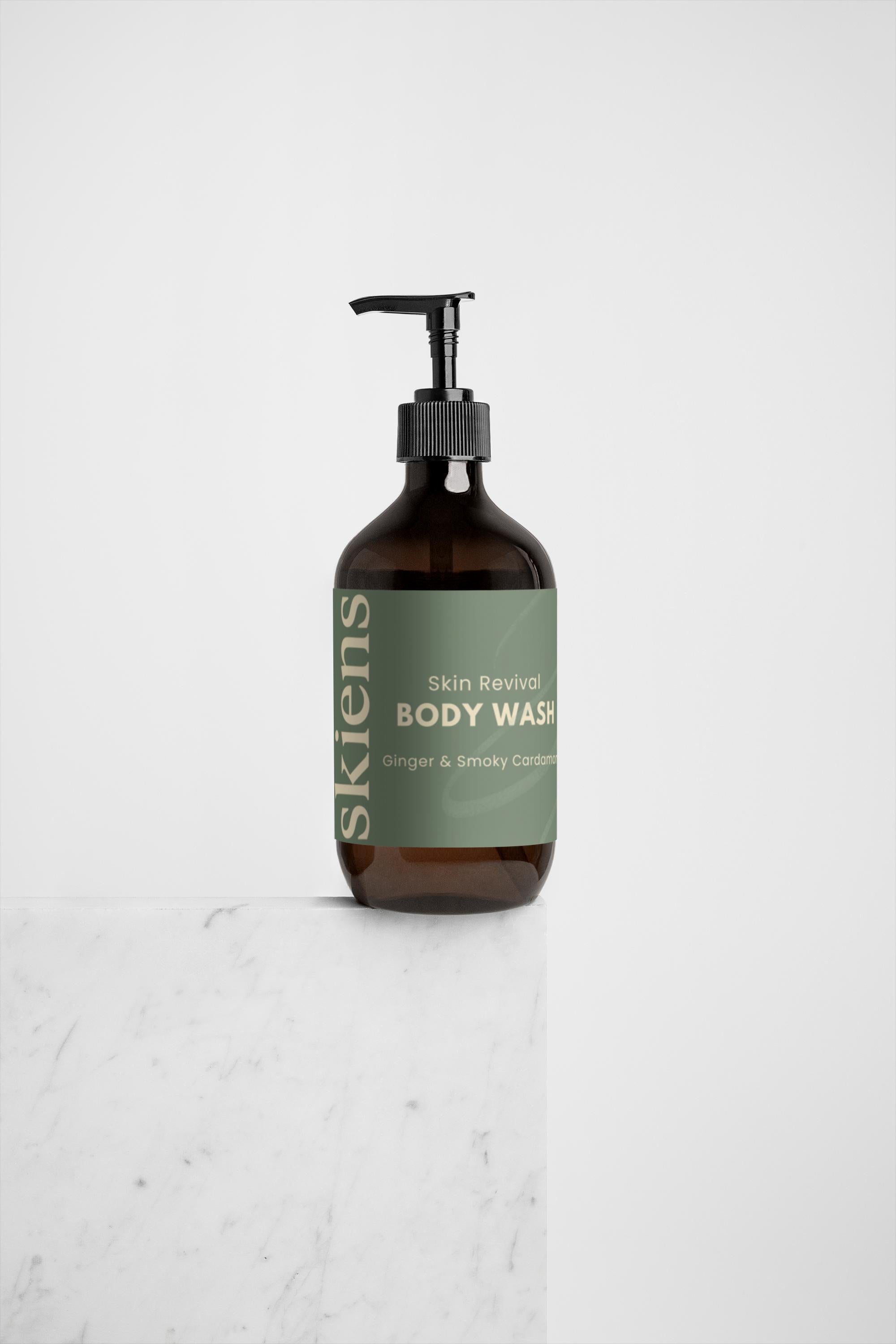 Body Wash, Ginger & Smoky Cardamom